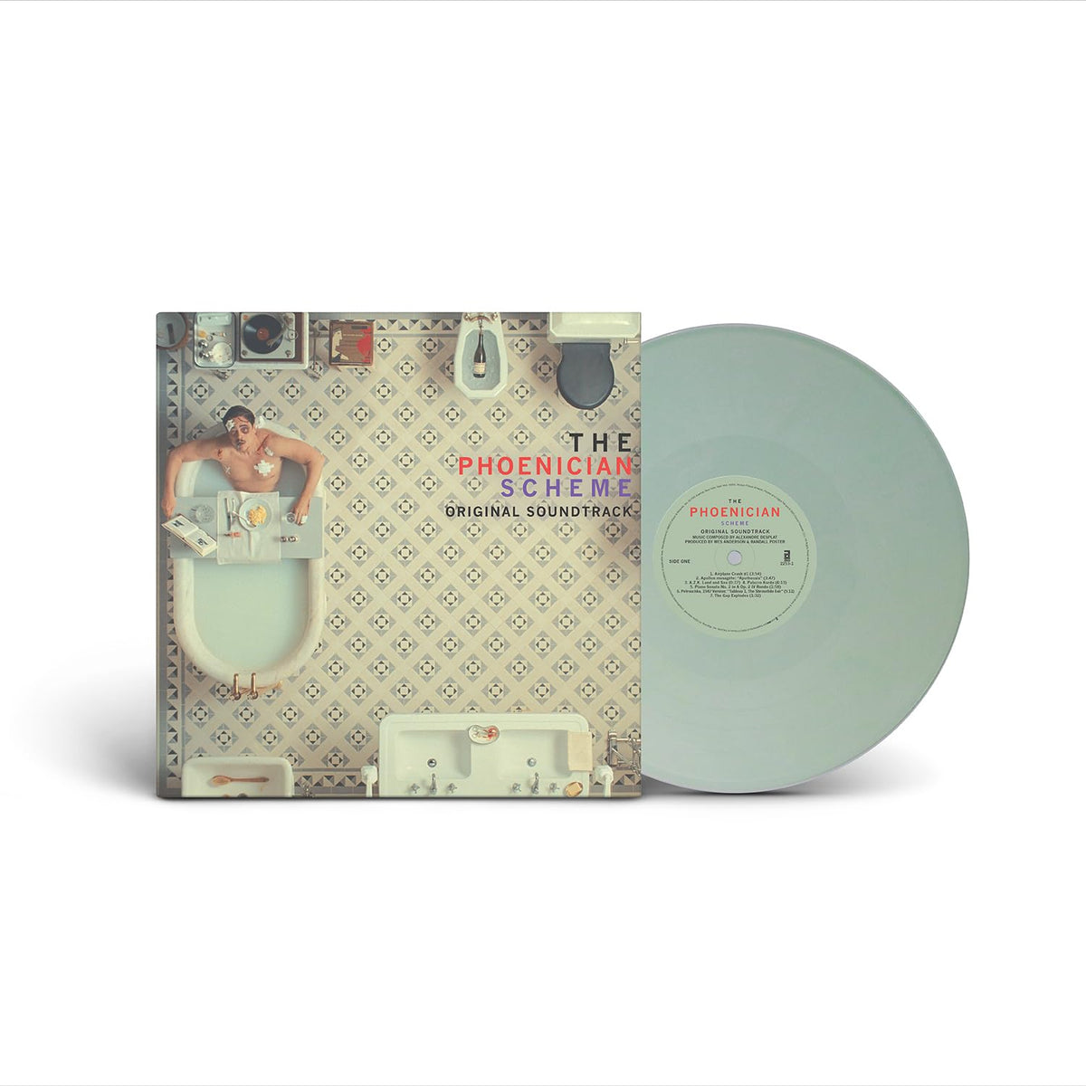 Alexandre Desplat & Various Artists - The Phoenician Scheme (Original Soundtrack) "Sea Foam" Vinyl Record LP