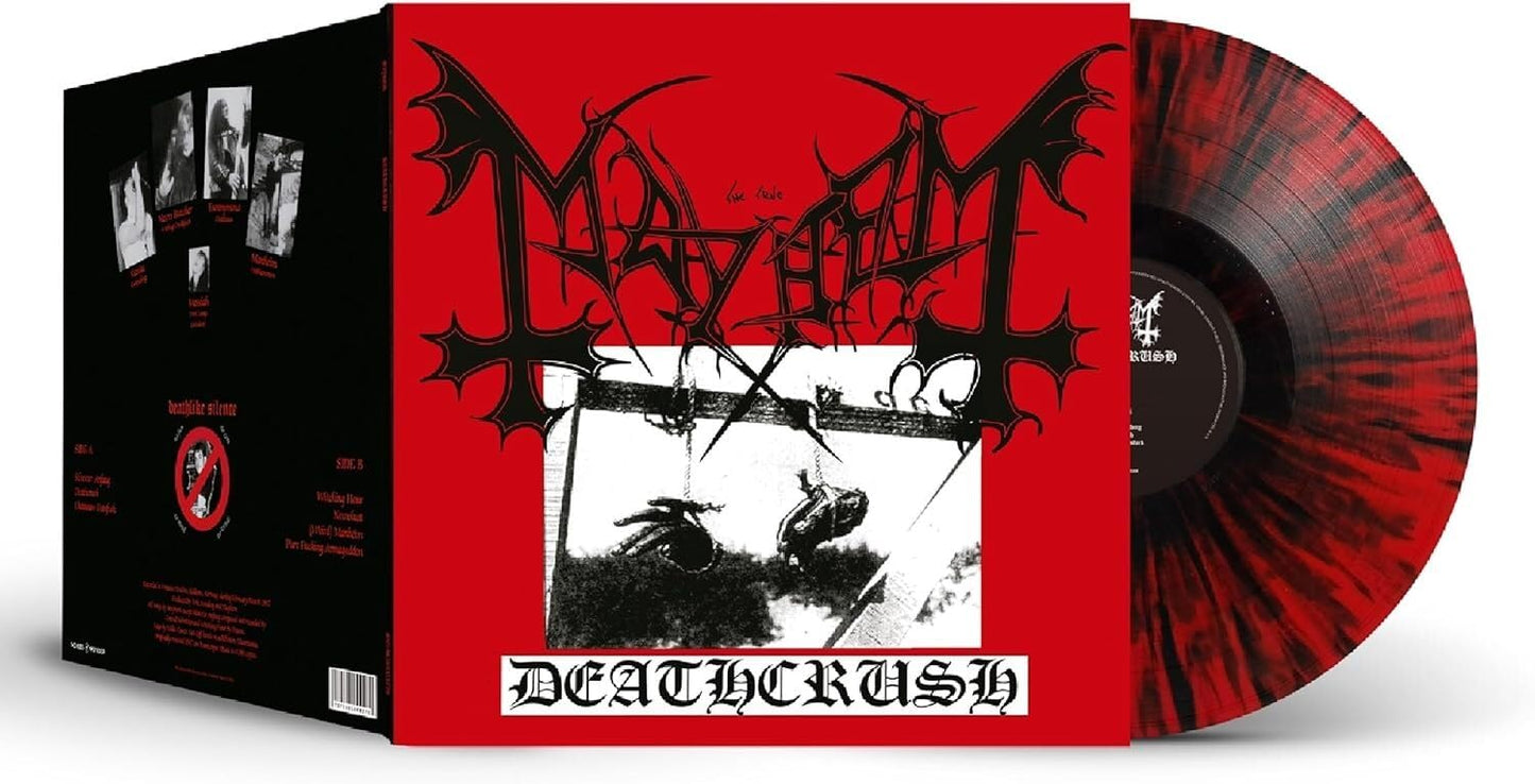 Deathcrush - Black & Red Splatter Vinyl