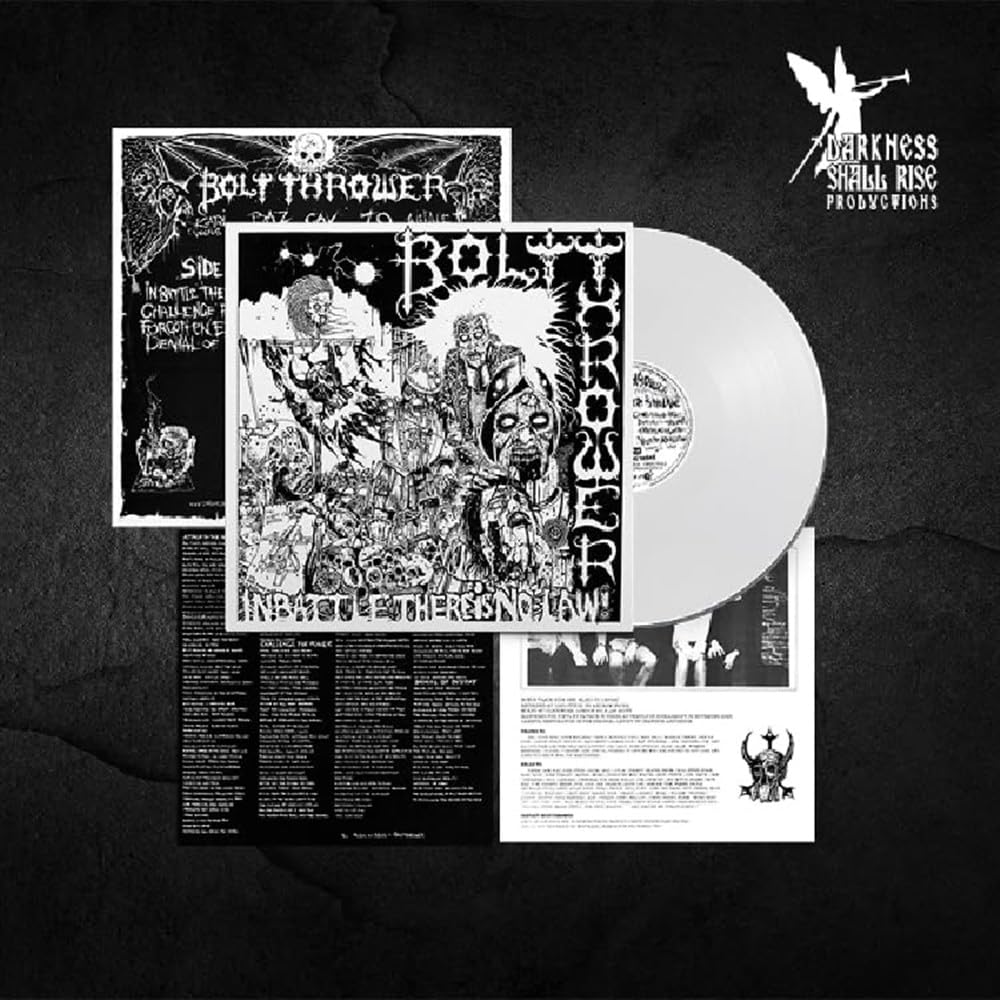 In Battle There's No Law - White Colored Vinyl