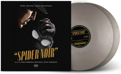 Kris Bowers & Michael Dean Parsons - Spider-Noir (Prime Original Series Soundtrack) "Opaque Silver" Vinyl Record 2LP