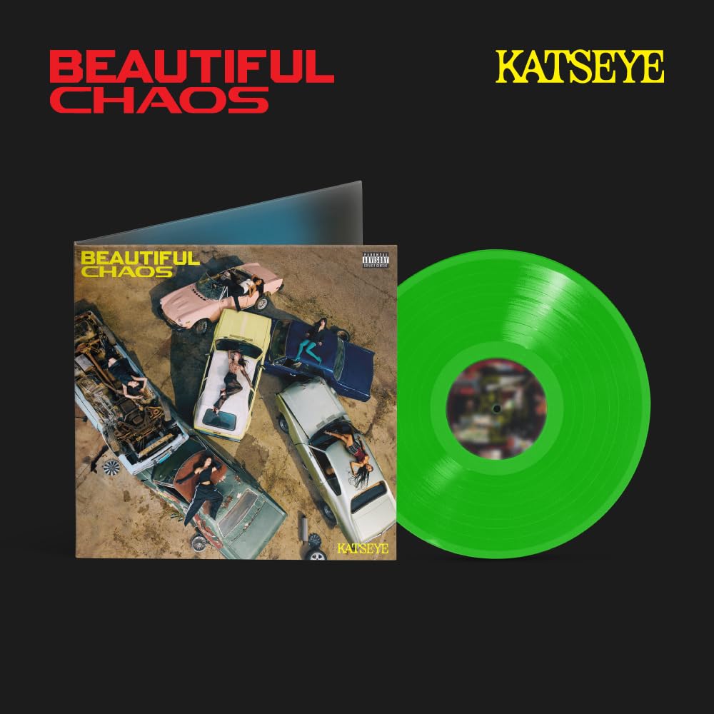 KATSEYE - Beautiful Chaos "Neon Lime" Vinyl Record 12" EP