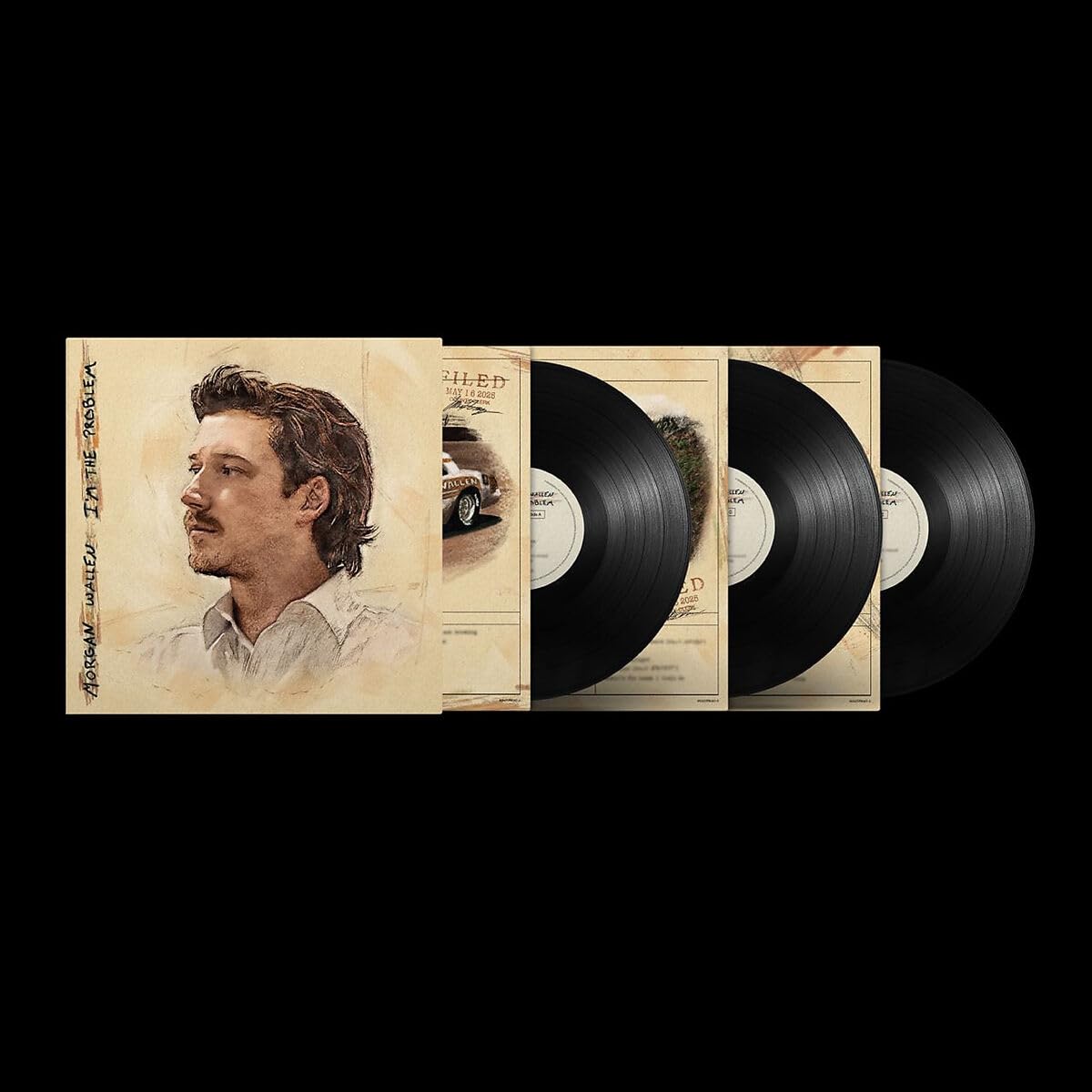 Morgan Wallen - I'm The Problem Vinyl Record 3LP