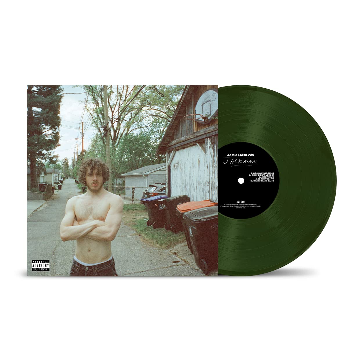 Jack Harlow - Jackman. "Forest Green" Vinyl Record LP (Amazon Exclusive)