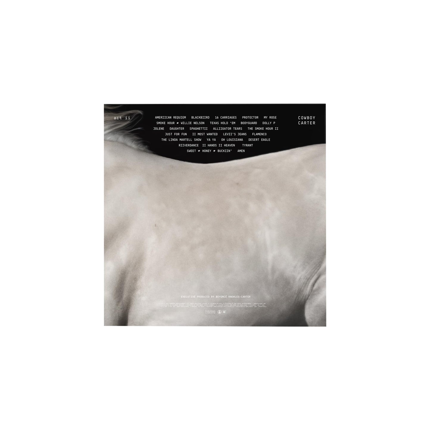 Beyoncé - Cowboy Carter Official Vinyl Record 2LP