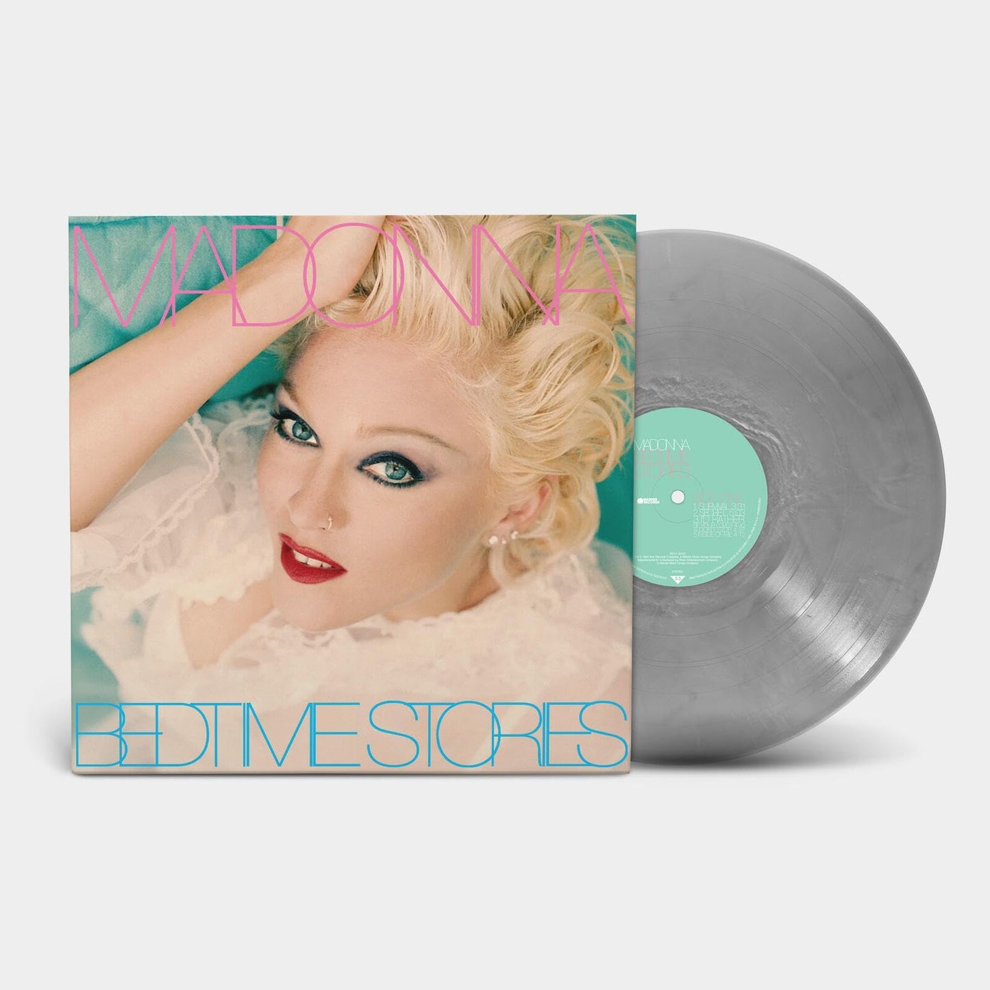 Madonna - Bedtime Stories "Opaque Silver" Vinyl Record LP