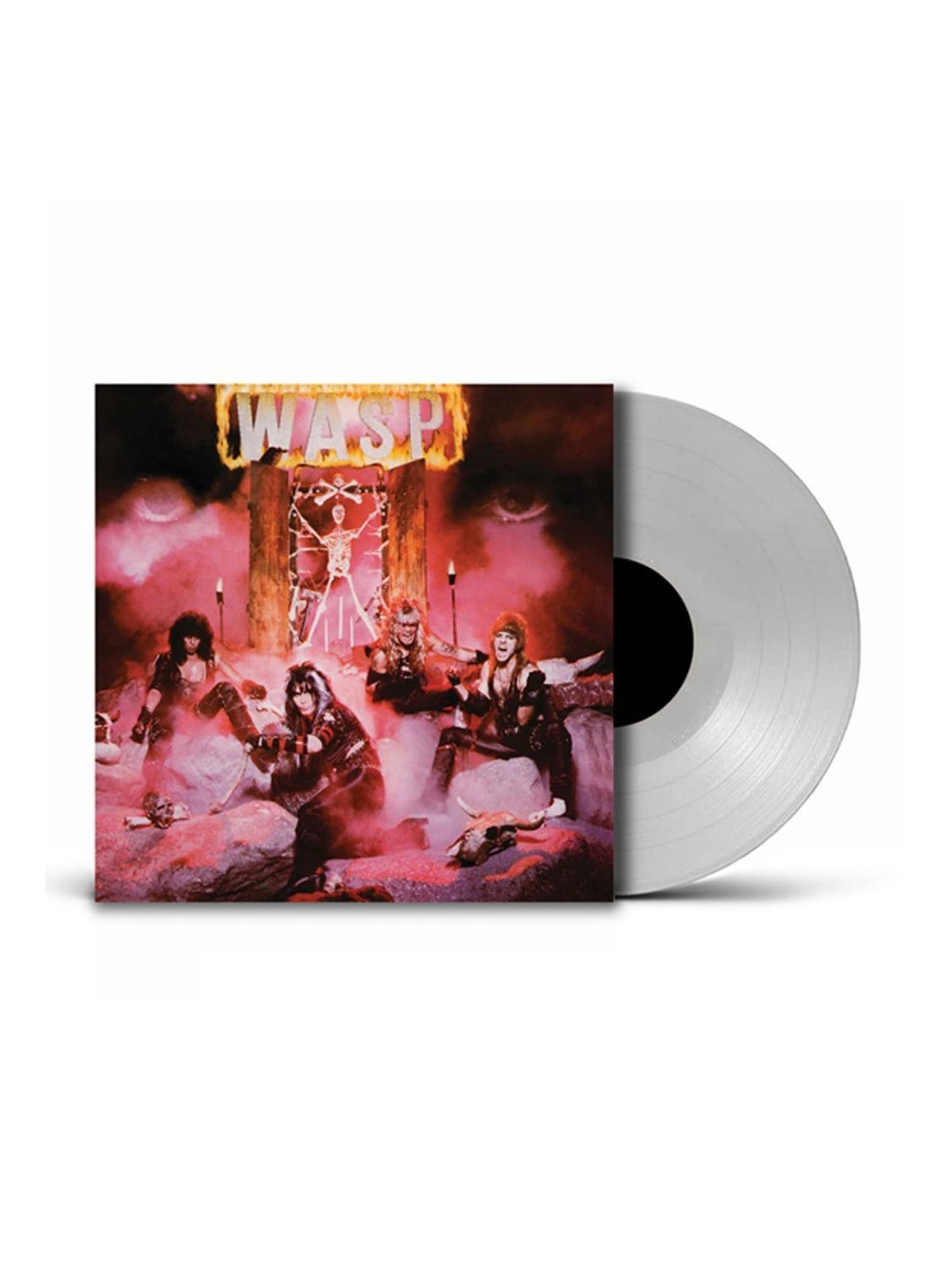 W.A.S.P. - W.A.S.P. "UK Exclusive Clear" Vinyl Record LP
