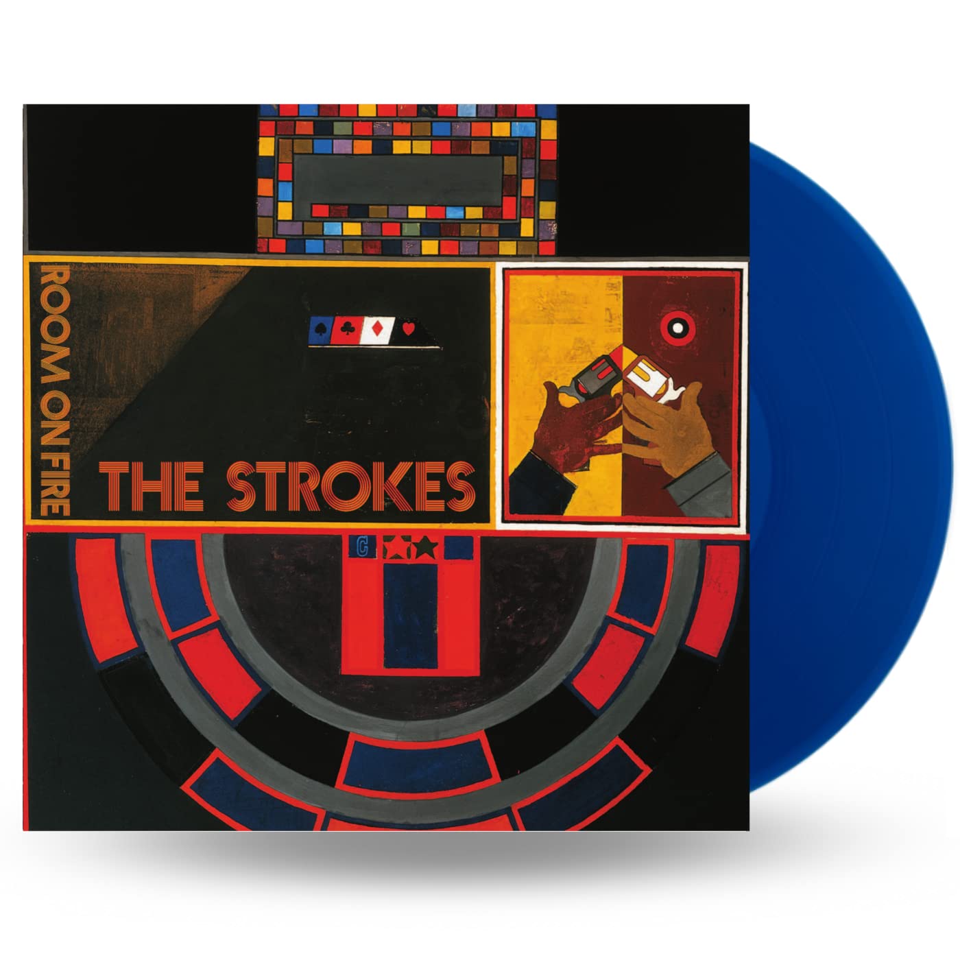 The Strokes - Room On Fire "Blue" Vinyl Record LP