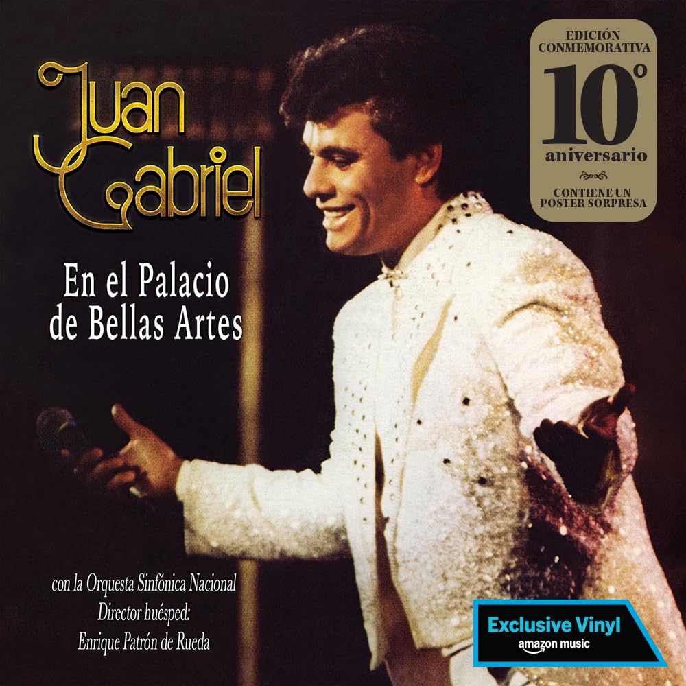 Juan Gabriel - En El Palacio De Bellas Artes Vinyl Record 2LP
