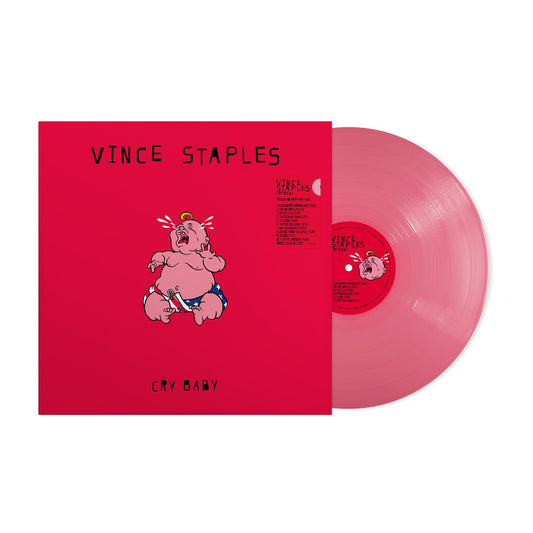 Vince Staples - Cry Baby "Baby Pink" Vinyl Record LP