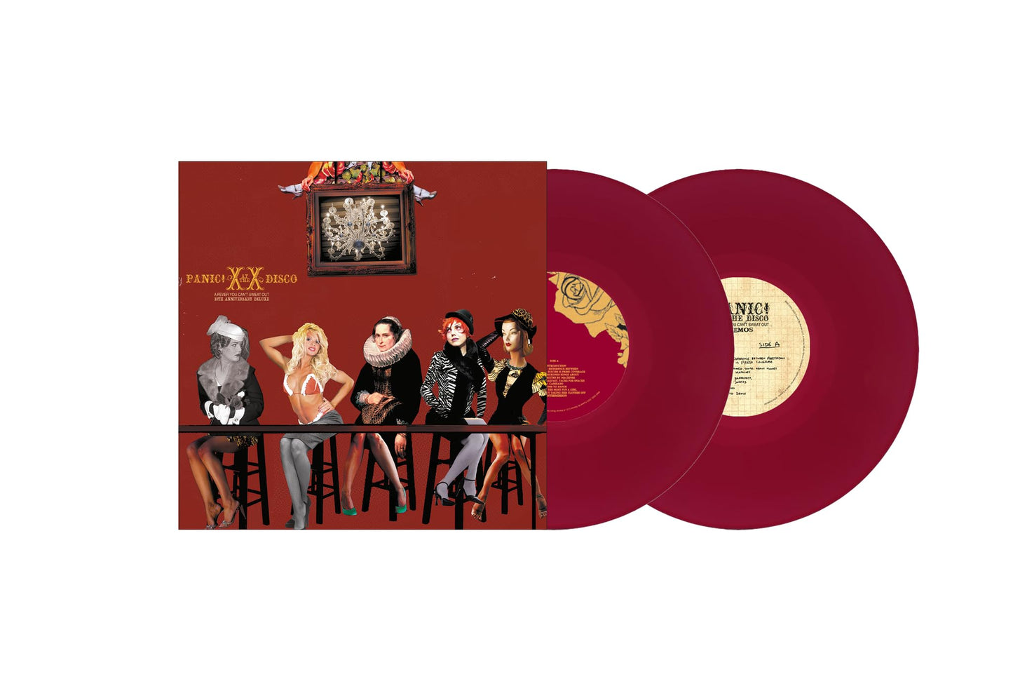 Panic! At The Disco - A Fever You Can't Sweat Out (20th Anniversary Deluxe) "Red Apple" Vinyl Record 2LP