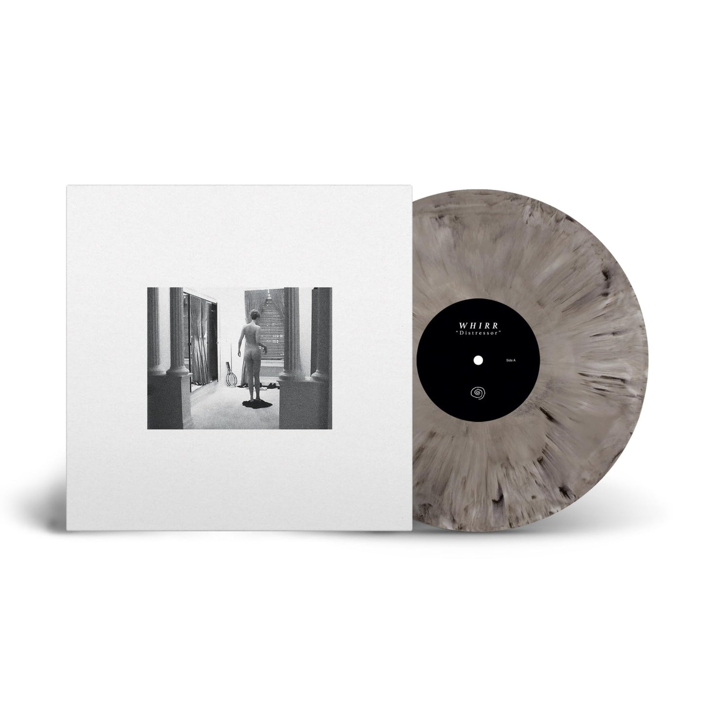 Whirr - Distressor "White/Black Marbled" Vinyl Record 12" EP
