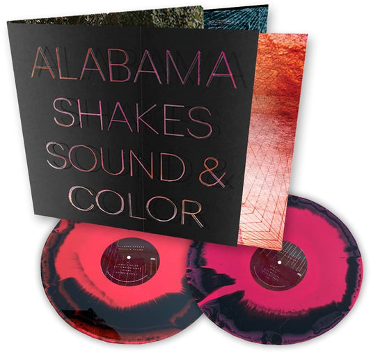 Alabama Shakes - Sound & Color (Deluxe Edition) "Red/Black/Pink Mixed" Vinyl Record 2LP