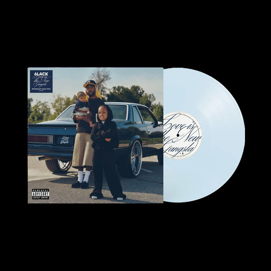 6LACK - Love Is The New Gangsta "Moonlight Clear" Vinyl Record LP (Alternate Cover)
