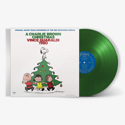 Vince Guaraldi Trio - A Charlie Brown Christmas "Green" Vinyl Record LP