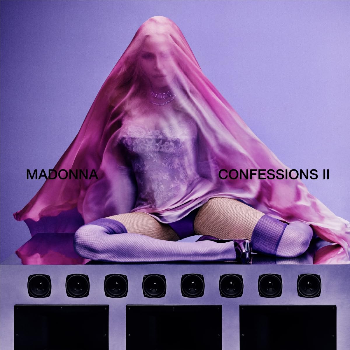 Madonna - CONFESSIONS II Translucent Pink Vinyl Record 2LP