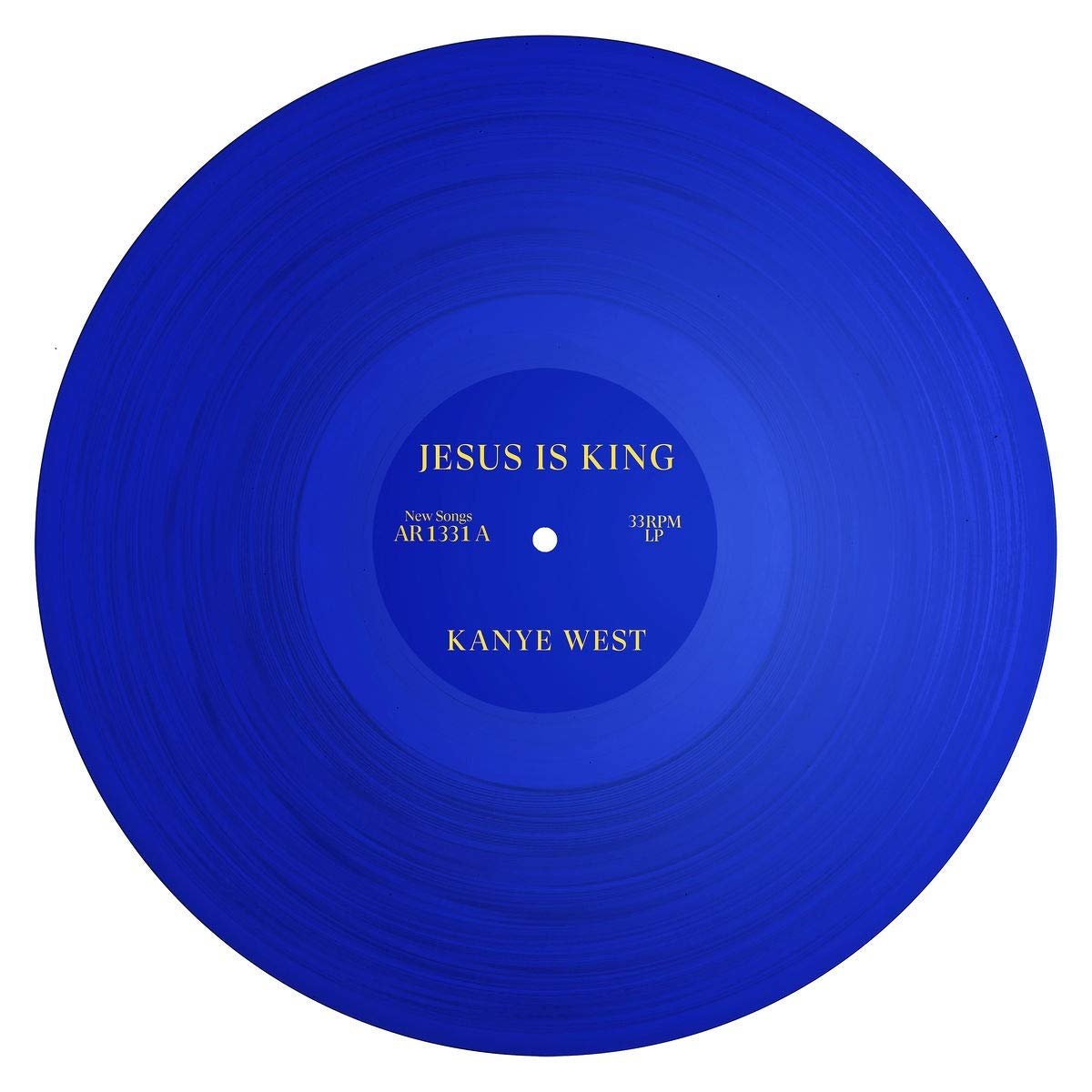 Kanye West - JESUS IS KING "Transparent Blue" Vinyl Record LP