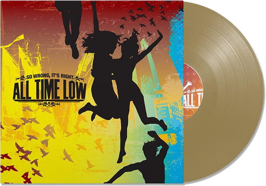 All Time Low - So Wrong, It's Right "Multi-Coloured" (Gold) Vinyl Record LP