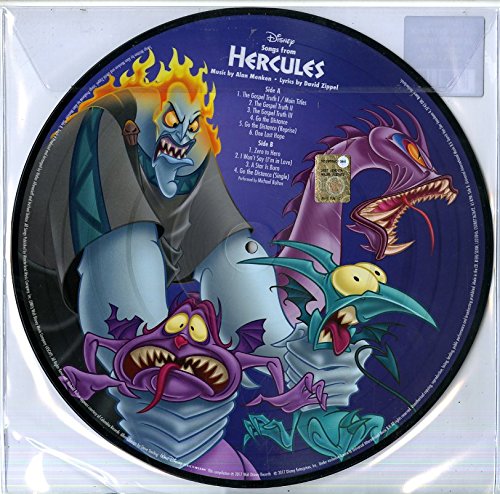 Alan Menken - Songs From Hercules "Picture Disc" Vinyl Record LP