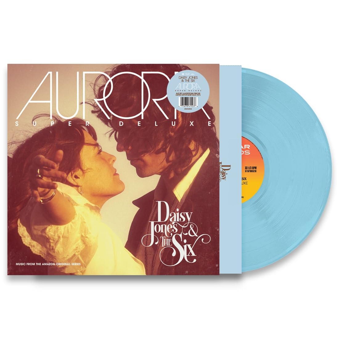 Daisy Jones & The Six - Aurora Super Deluxe Baby Blue Vinyl Record 2LP