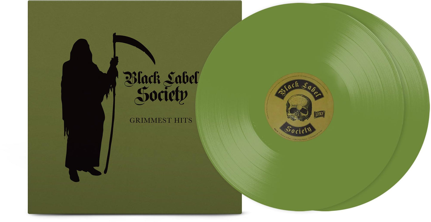 Black Label Society - Grimmest Hits "Forest Green" Vinyl Record LP