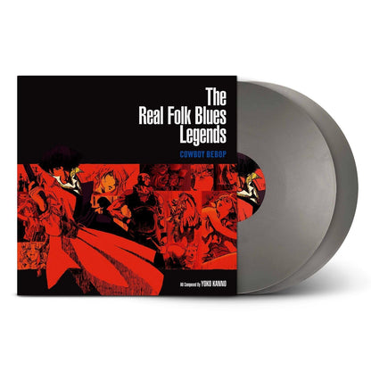 Seatbelts - COWBOY BEBOP: The Real Folk Blues Legends Metallic Silver Vinyl Record 2LP