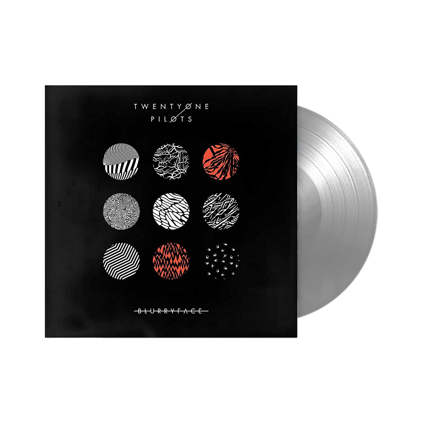 Twenty One Pilots - Blurryface "Silver" Vinyl Record 2LP
