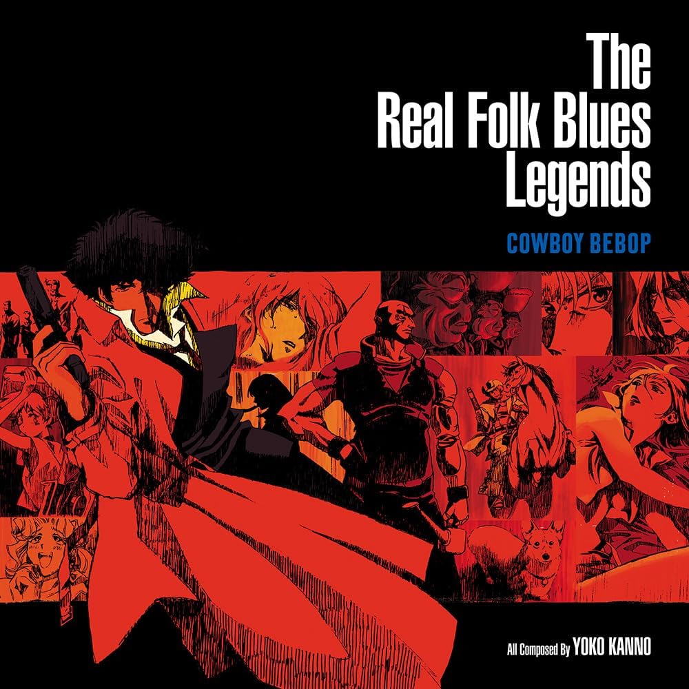 Seatbelts - COWBOY BEBOP: The Real Folk Blues Legends Metallic Silver Vinyl Record 2LP