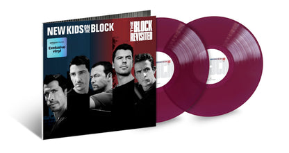 New Kids On The Block - The Block Revisited Grape Vinyl Record 2LP