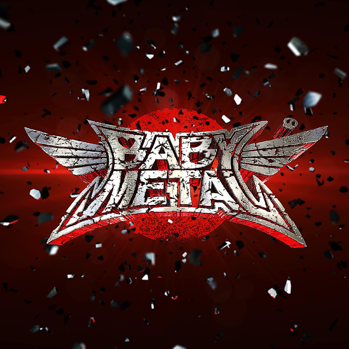 BABYMETAL - BABYMETAL "Red & Black Splatter" Vinyl Record LP