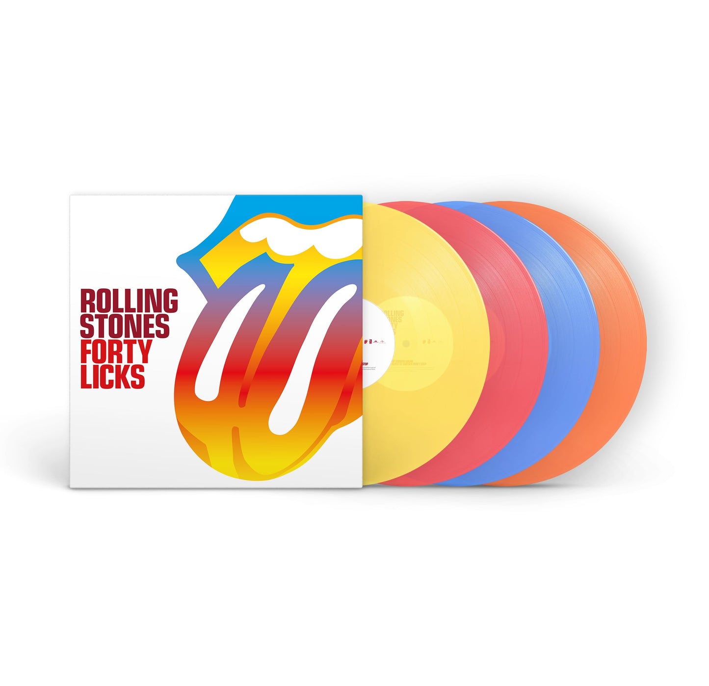 Forty Licks[180g Transparent Multicolor 4 LP]