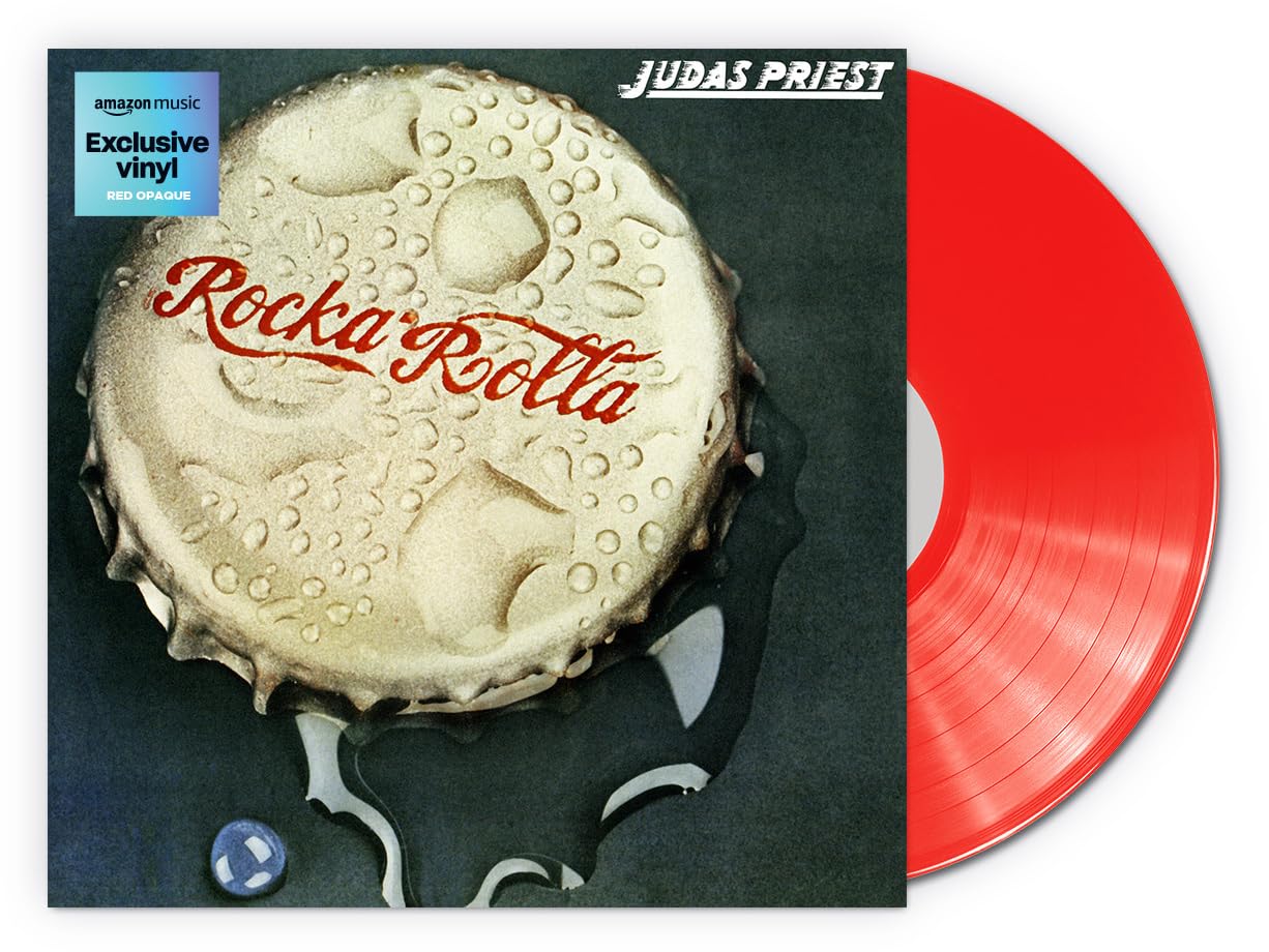 Judas Priest - Rocka Rolla "Red Opaque" Vinyl Record LP