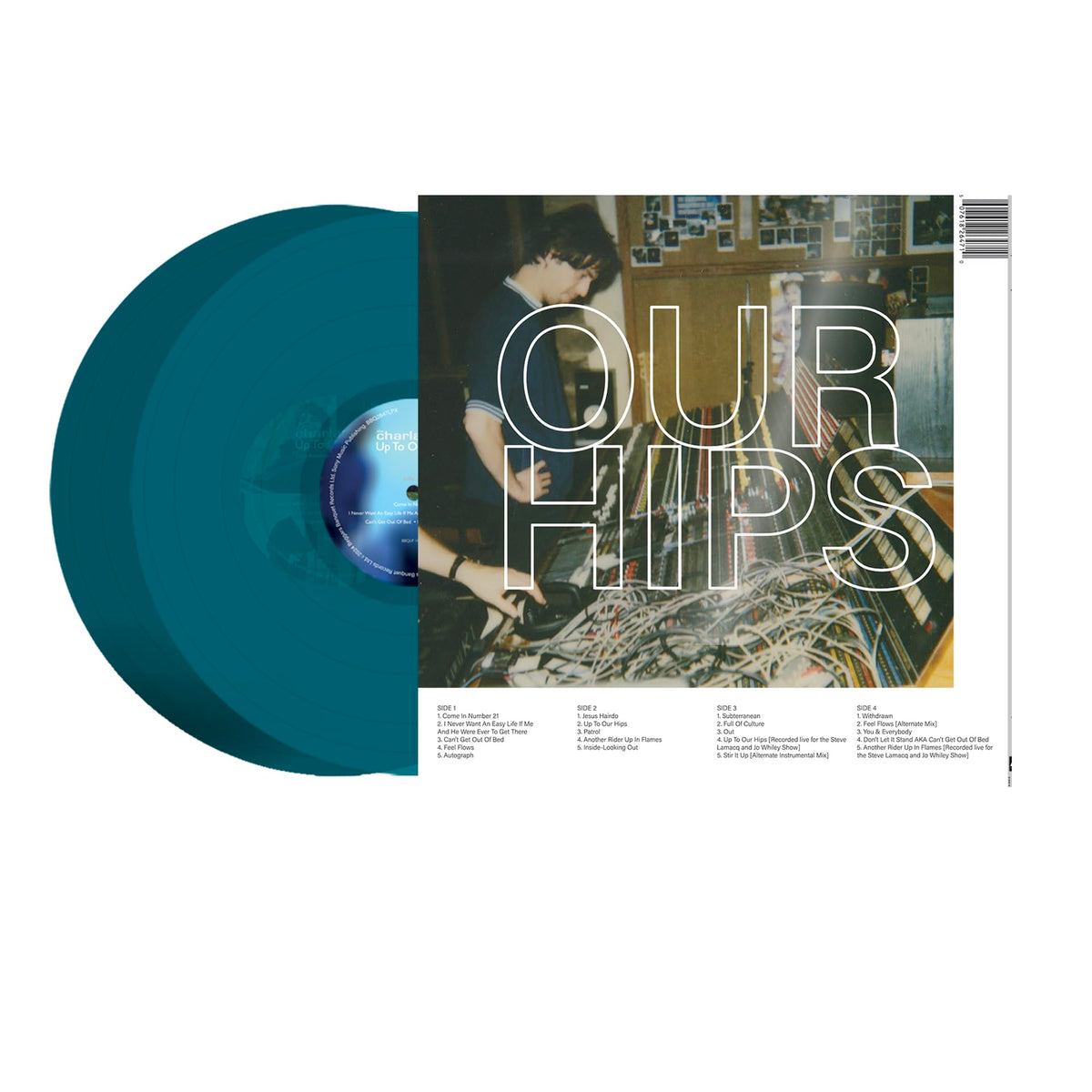 The Charlatans - Up To Our Hips (30th Anniversary Expanded Edition) "Blue Petrol" Vinyl Record 2LP