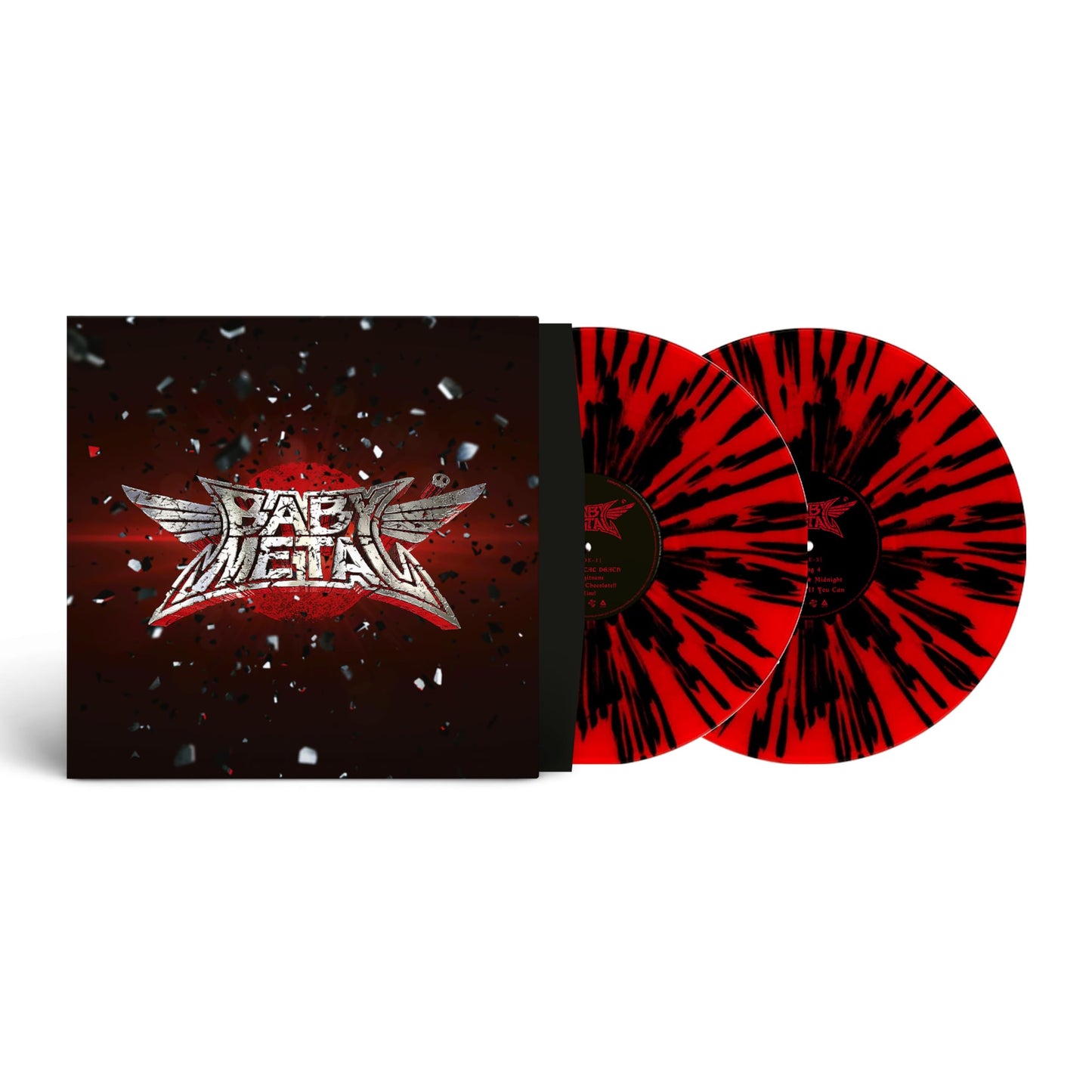 BABYMETAL - BABYMETAL "Red & Black Splatter" Vinyl Record LP