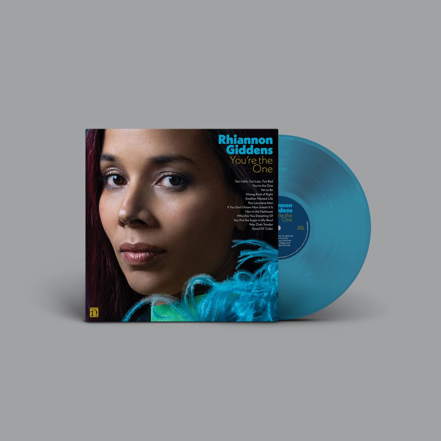 Rhiannon Giddens - You're The One "Translucent Sea Blue" Vinyl Record LP (Amazon Exclusive)