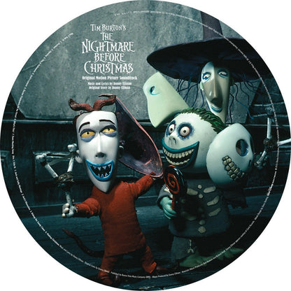 Danny Elfman - The Nightmare Before Christmas (Original Motion Picture Soundtrack) "Picture Disc" Vinyl Record 2LP