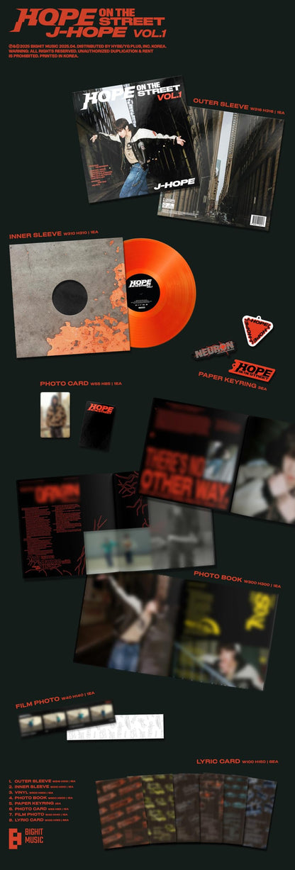 HOPE ON THE STREET VOL.1[Vinyl]