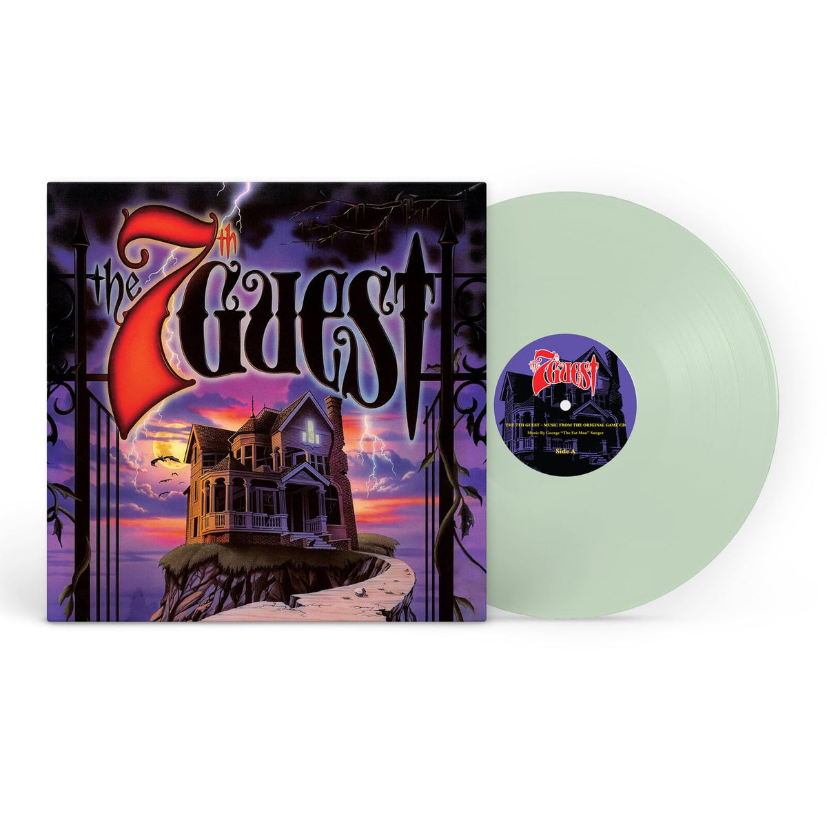 George "The Fat Man" Sanger & Team Fat - The 7th Guest (Original Soundtrack) "Glow In The Dark" Vinyl Record LP