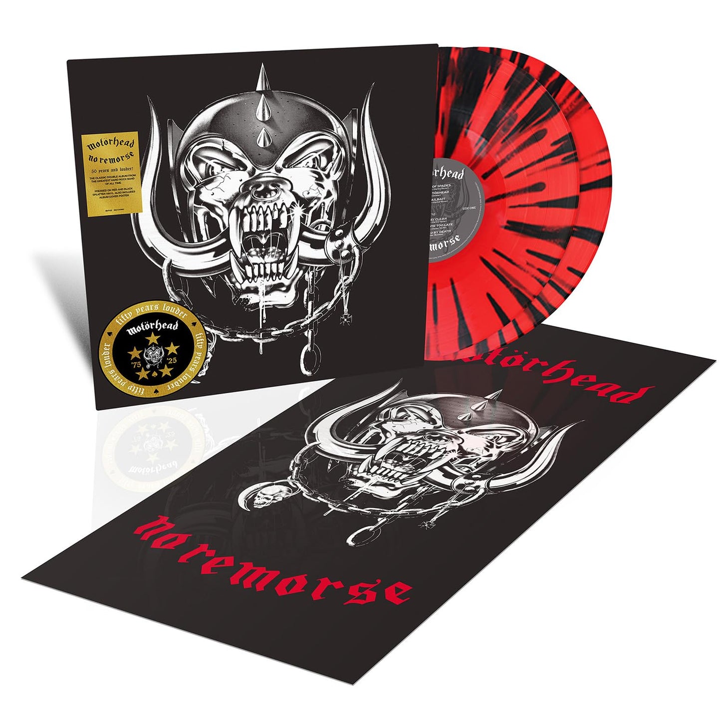 No Remorse (50th Anniversary)[Red/Black Splatter 2 LP]