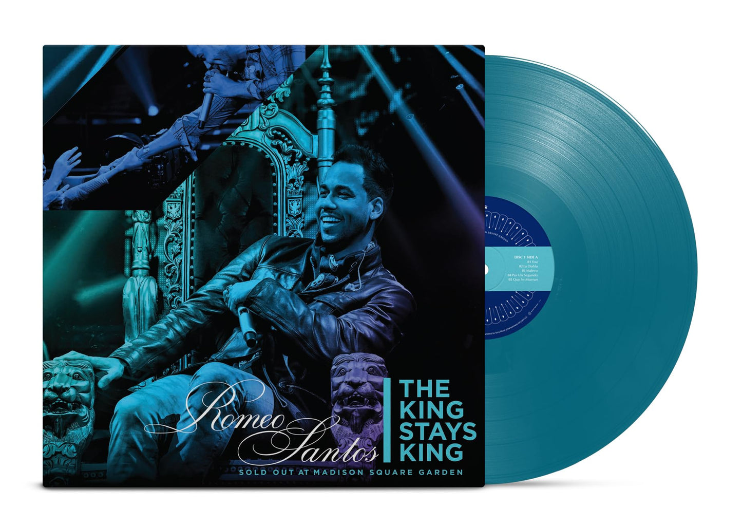 Romeo Santos - The King Stays King – Sold Out At Madison Square Garden Vinyl Record 2LP