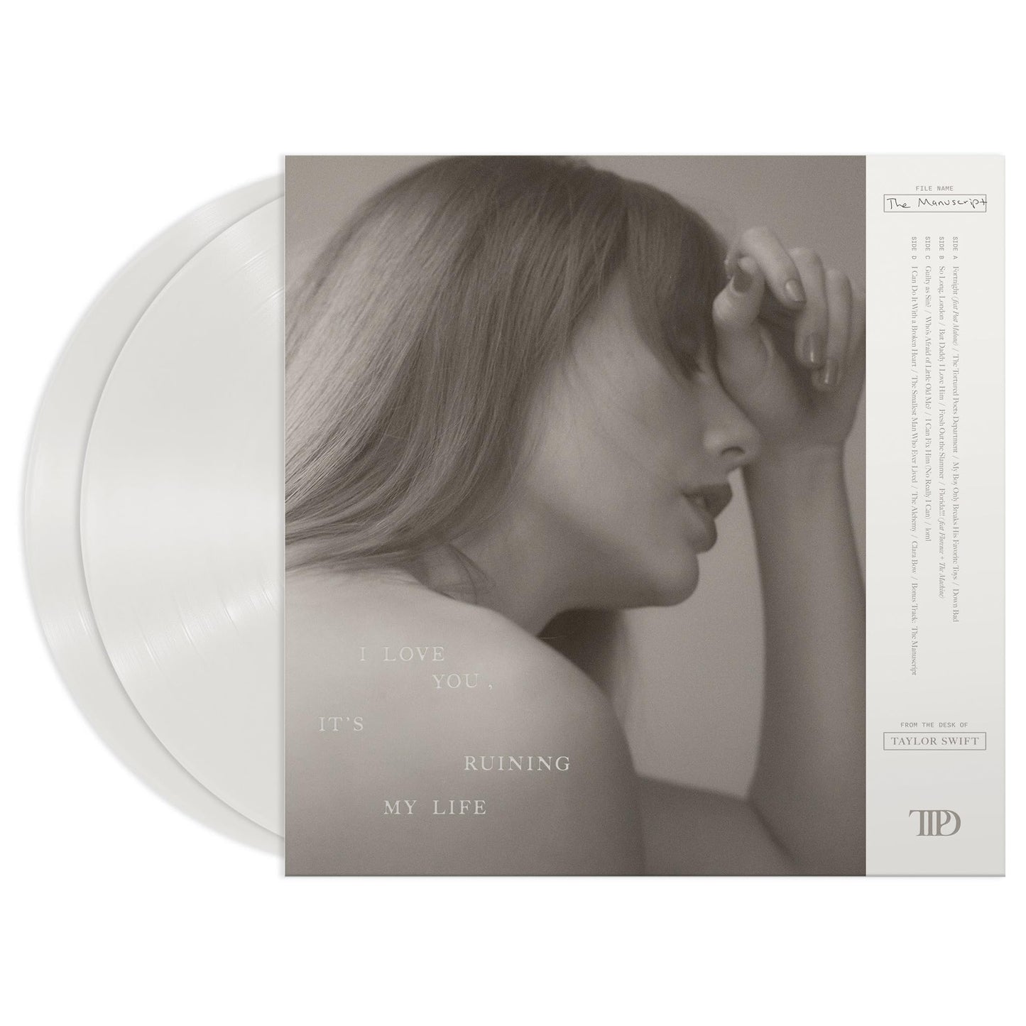 THE TORTURED POETS DEPARTMENT[Ghosted White 2 LP]