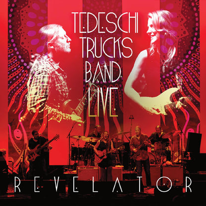 Tedeschi Trucks Band - Live Revelator "Fire Orange With Black Swirl" Vinyl Record LP