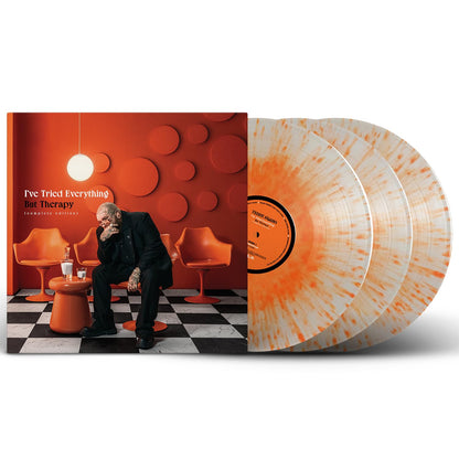 Teddy Swims - I've Tried Everything But Therapy (Complete Edition) "Milky Clear & Orange Splatter" Vinyl Record 3LP