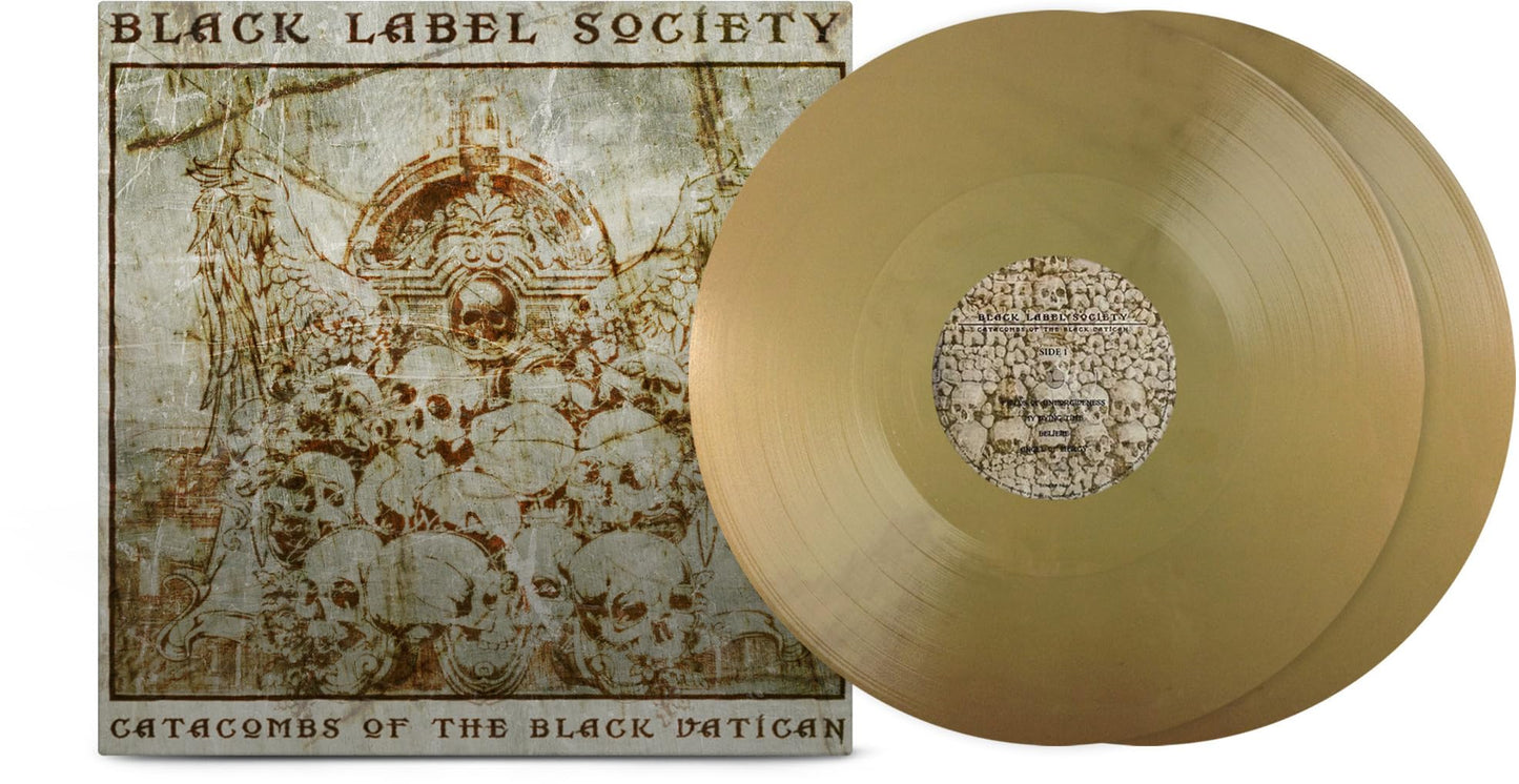 Black Label Society - Catacombs Of The Black Vatican "Gold" Vinyl Record LP