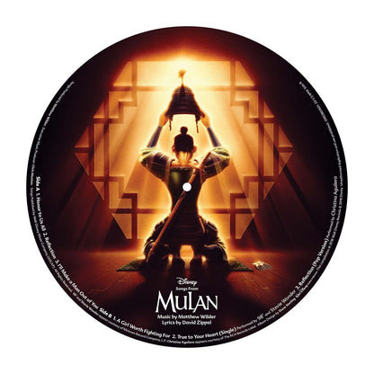 Various Artists - Songs From Mulan "Picture Disc" Vinyl Record LP