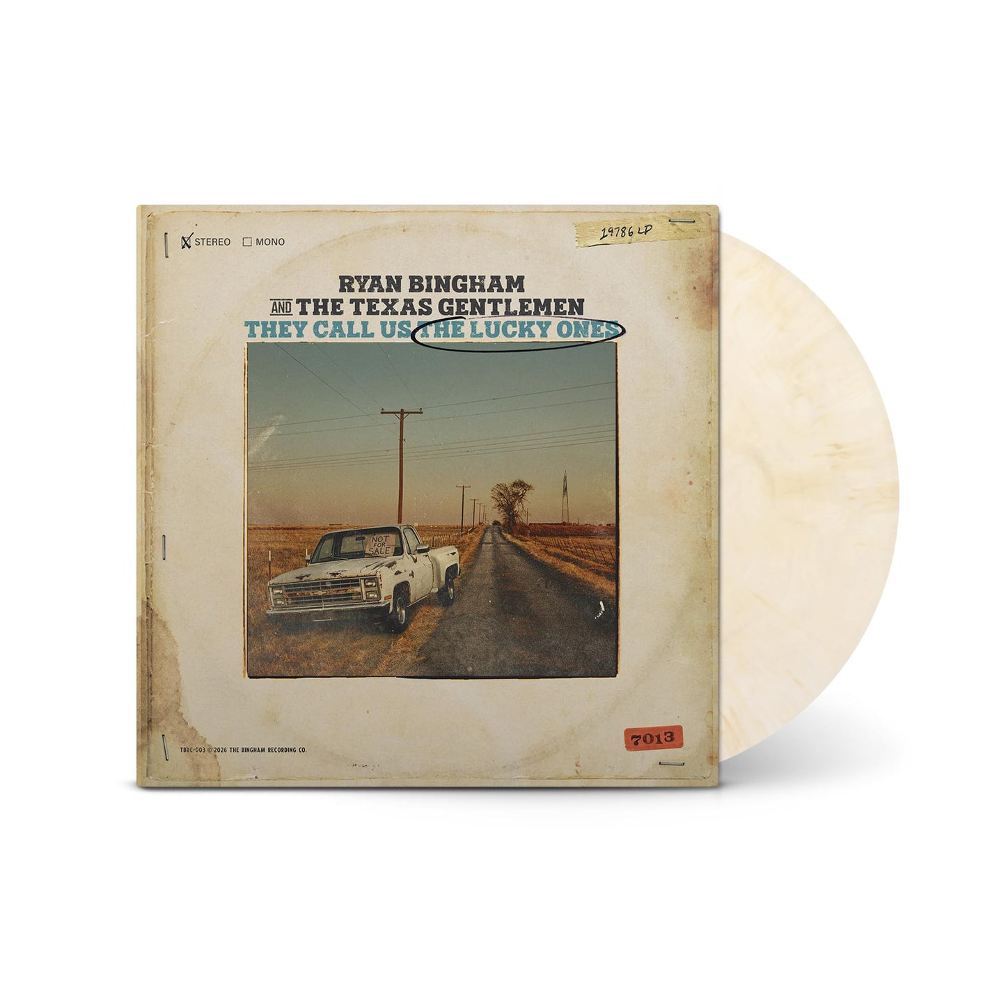 Ryan Bingham - They Call Us The Lucky Ones Vinyl Record LP (Amazon Exclusive)