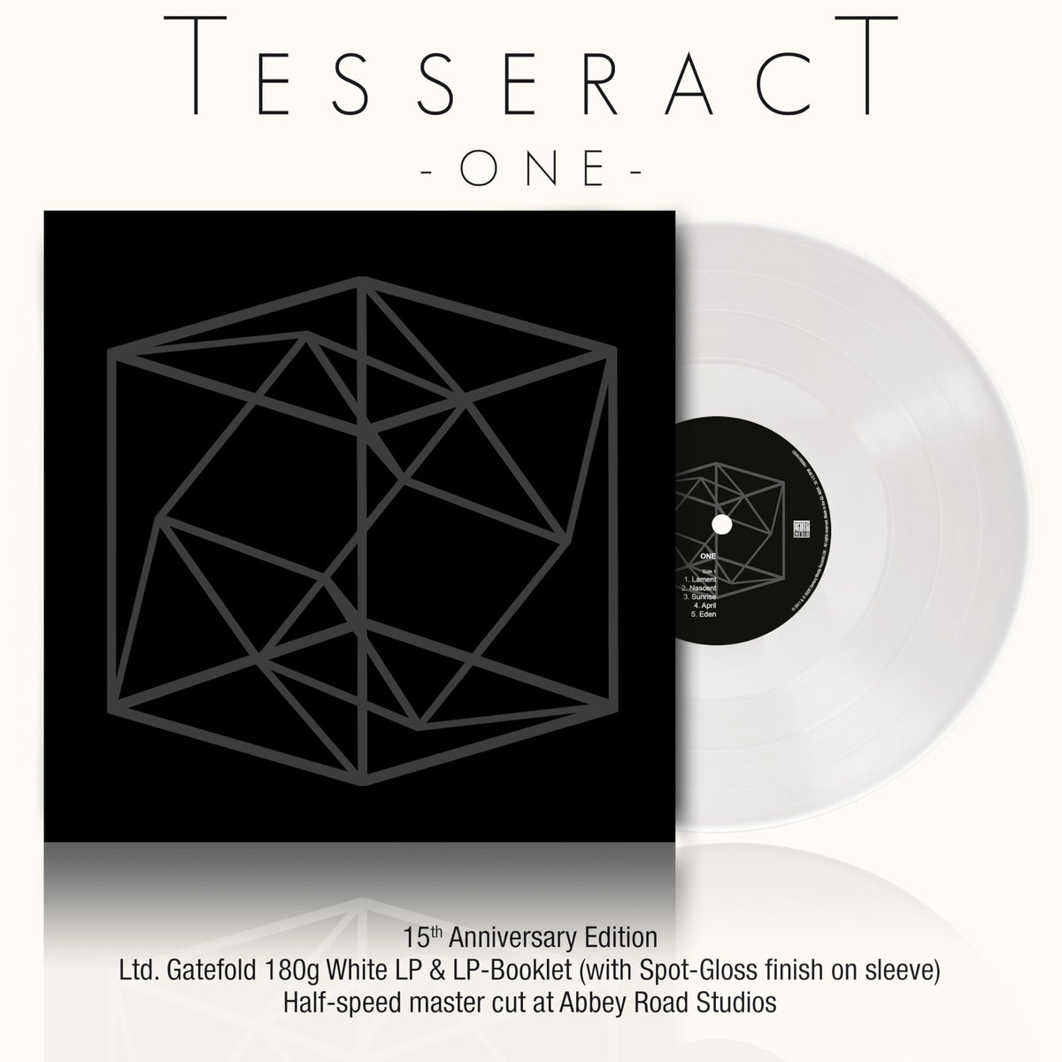 TesseracT - One (15th Anniversary Edition) "White" Vinyl Record LP