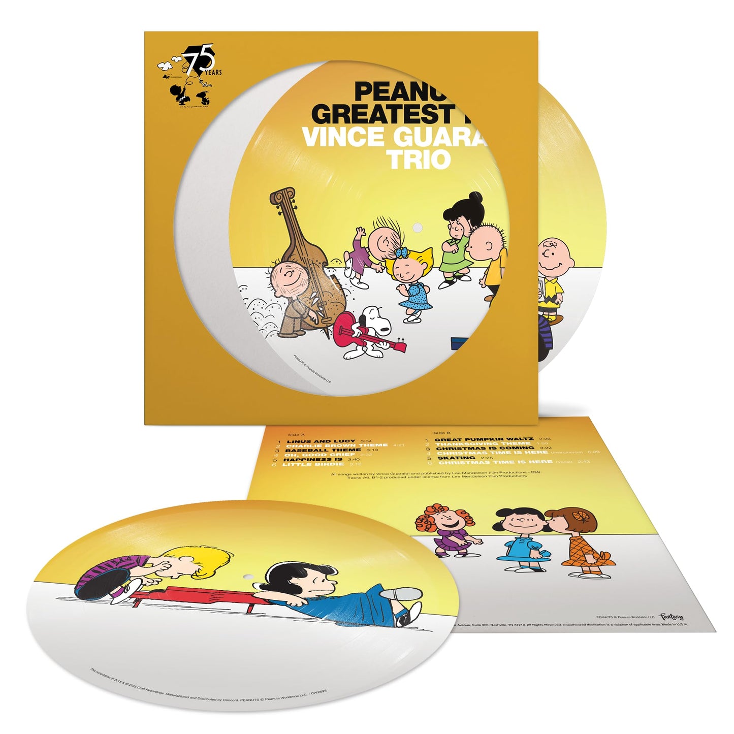 Peanuts Greatest Hits[75th Anniversary] [Picture Disc LP]