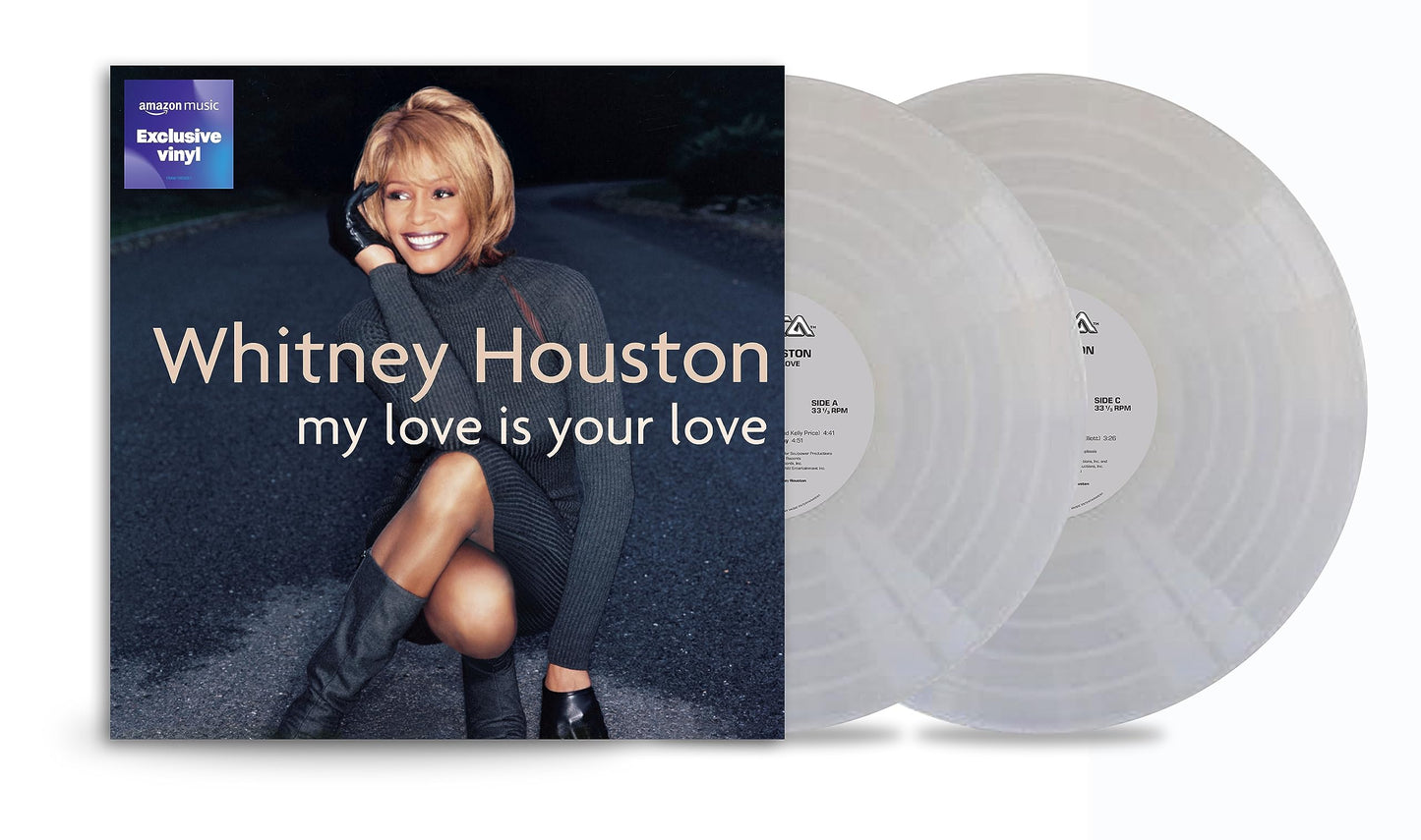 Whitney Houston - My Love Is Your Love Clear Vinyl Record 2LP