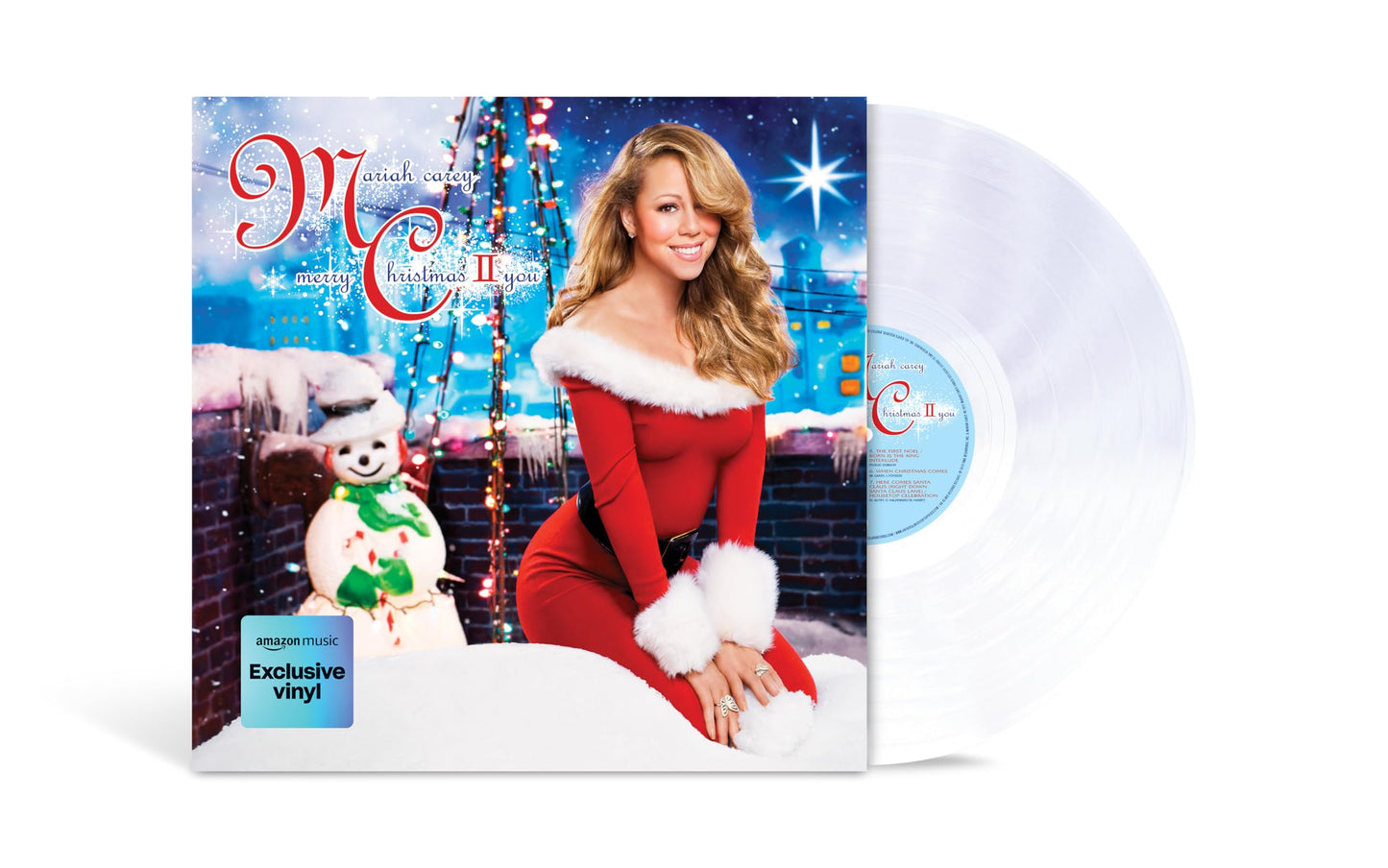 Mariah Carey - Merry Christmas II You (15th Anniversary Edition) "Starlight Clear" Vinyl Record LP
