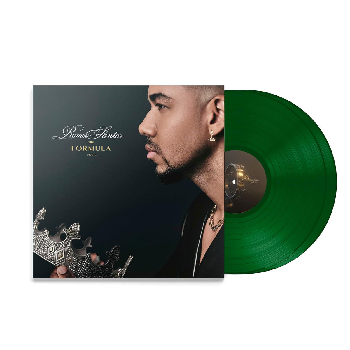 Romeo Santos - Fórmula, Vol. 3 Green Vinyl Record 2LP